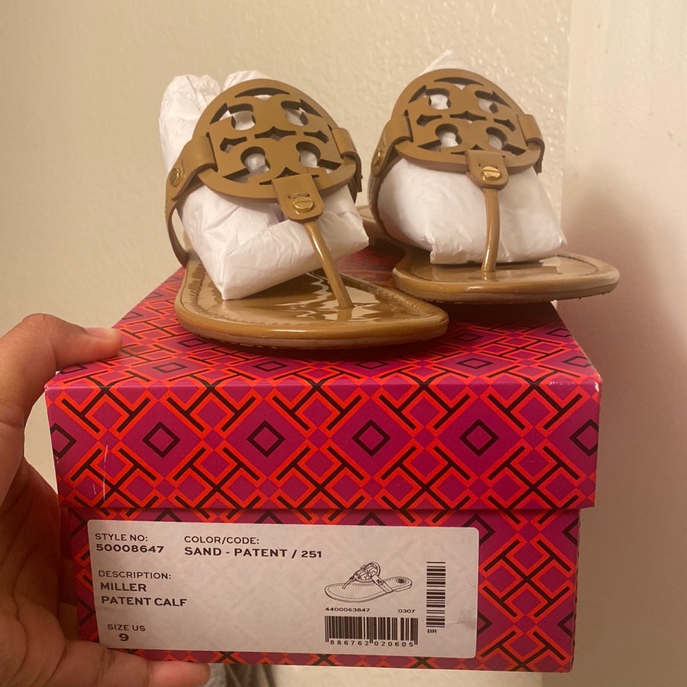 Tory Burch Miller Patent Sandal
